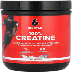 SIXSTAR, 100% Creatine, Unflavored, 10.58 oz (300 g)