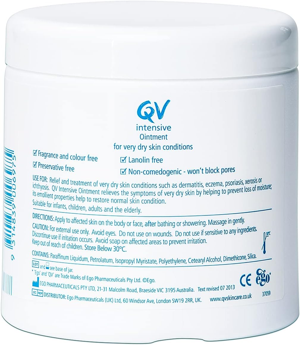مرهم QV 450 غرام للعناية بالبشرة الحساسة