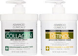 Advanced Clinicals Retinol & Collagen Body Care Set
