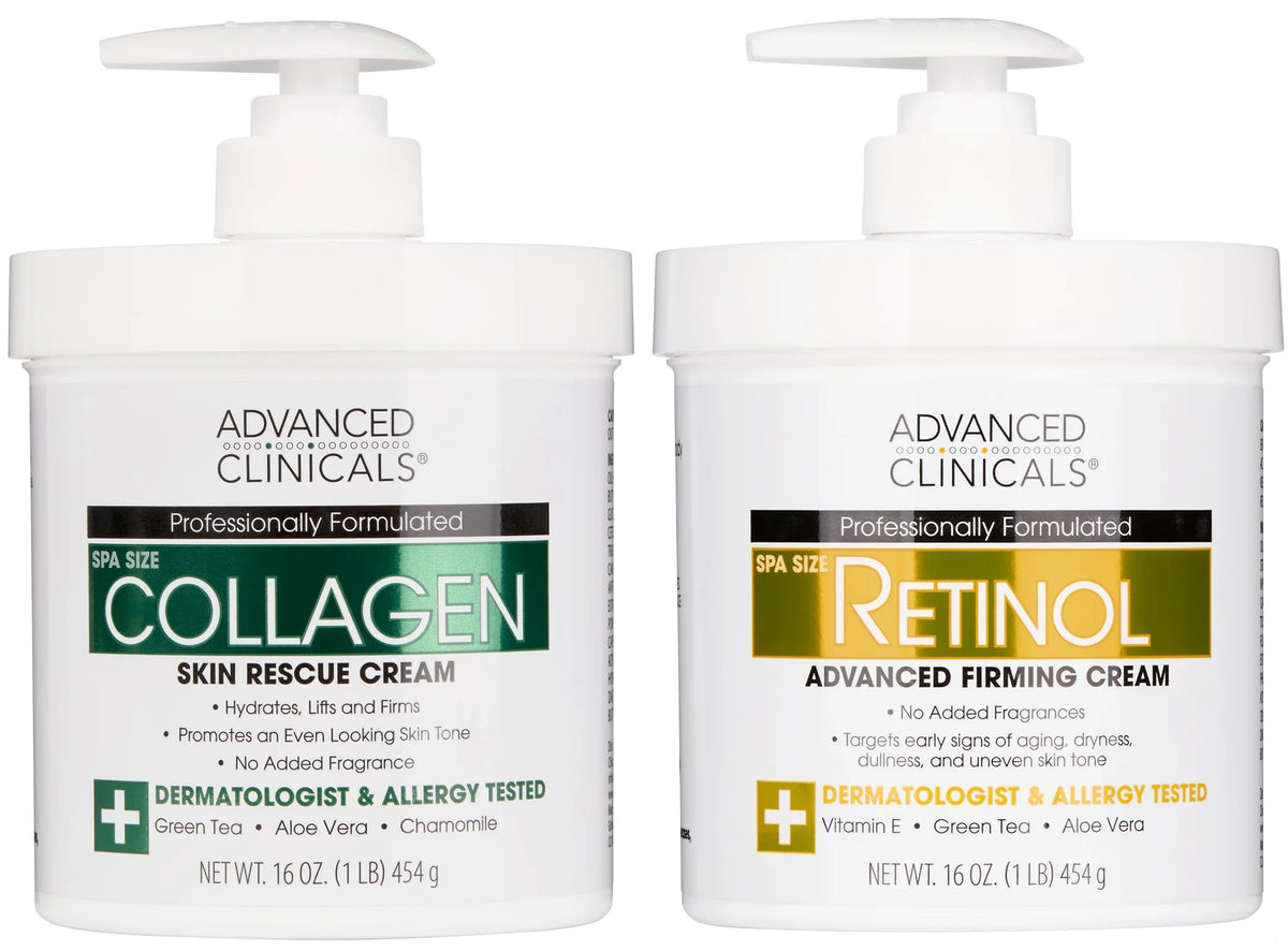 Advanced Clinicals Retinol & Collagen Body Care Set