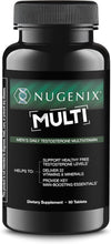 Nugenix Men's Daily Testosterone Multivitamin - 19 Vitamins and Minerals, Supports Free Testosterone