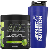 Applied Nutrition Bundle: ABE Pre Workout 375g + 750ml Steel Protein Shaker