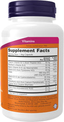 NOW Foods Supplements, Vitamin B-50 mg, Energy Production*, Nervous System Health*, 100 Veg Capsules