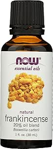 NOW Frankincense Essential Oil (20%, 30ml) - For Skin & Spiritual Wellbeing