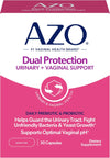 AZO Dual Protection: Urinary & Vaginal Balance, 30 Once-Daily Caps
