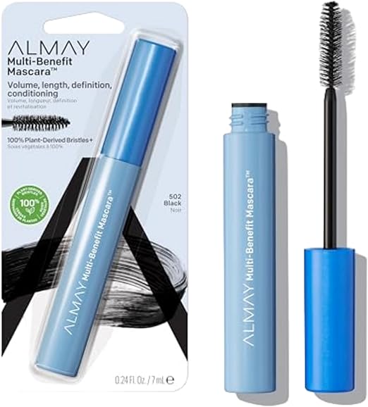 Almay Volume Length Definition And Conditioning Mascara Black 0 24 Oz