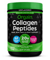 Orgain Grass Fed Hydrolyzed Collagen Peptides Powder (Type I & III), Keto & Paleo Friendly, 454g