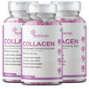 Herbal Max Hydrolyzed Collagen Tablets 800mg - Anti-Aging Skin Repair & Radiance, 180 Tabs, 3-Pack