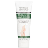 Advanced Clinicals Plant Collagen Hand Cream: Soothe & Hydrate Dry, Cracked Hands (8oz)