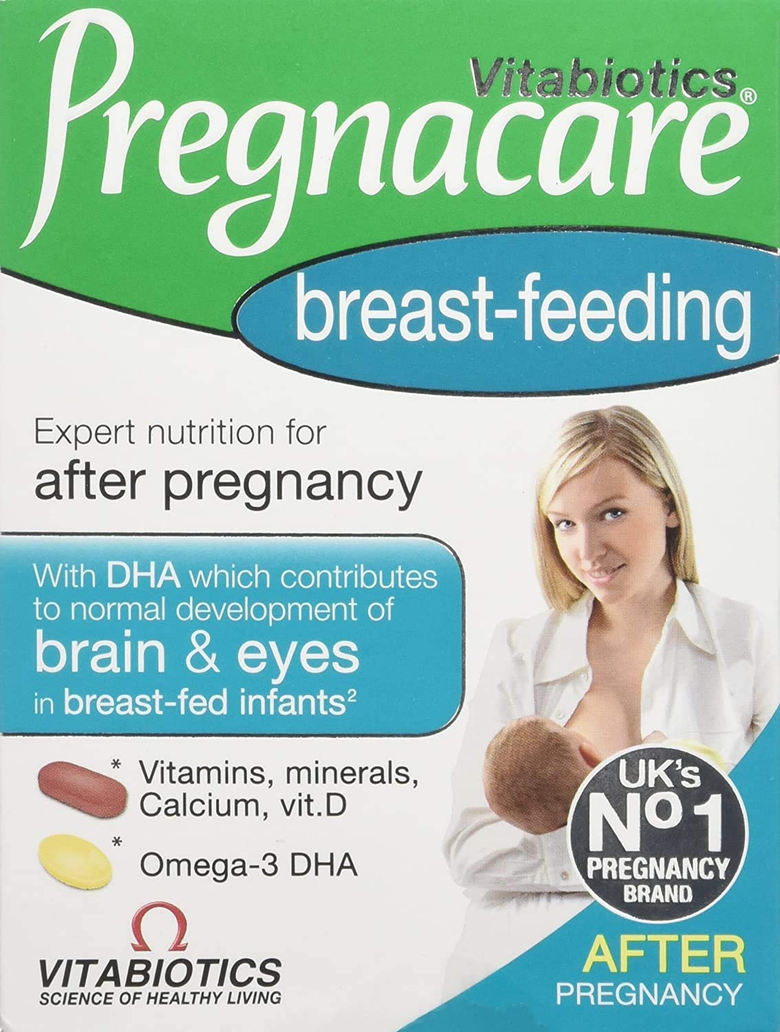 Vitabiotics Pregnacare Breast-Feeding Tablets with DHA - 84 Count