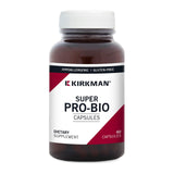 Kirkman Super Pro-Bio 75 Billion CFU 60 Vegetarian Capsules - Hypoallergenic Probiotic Bio-Max Series