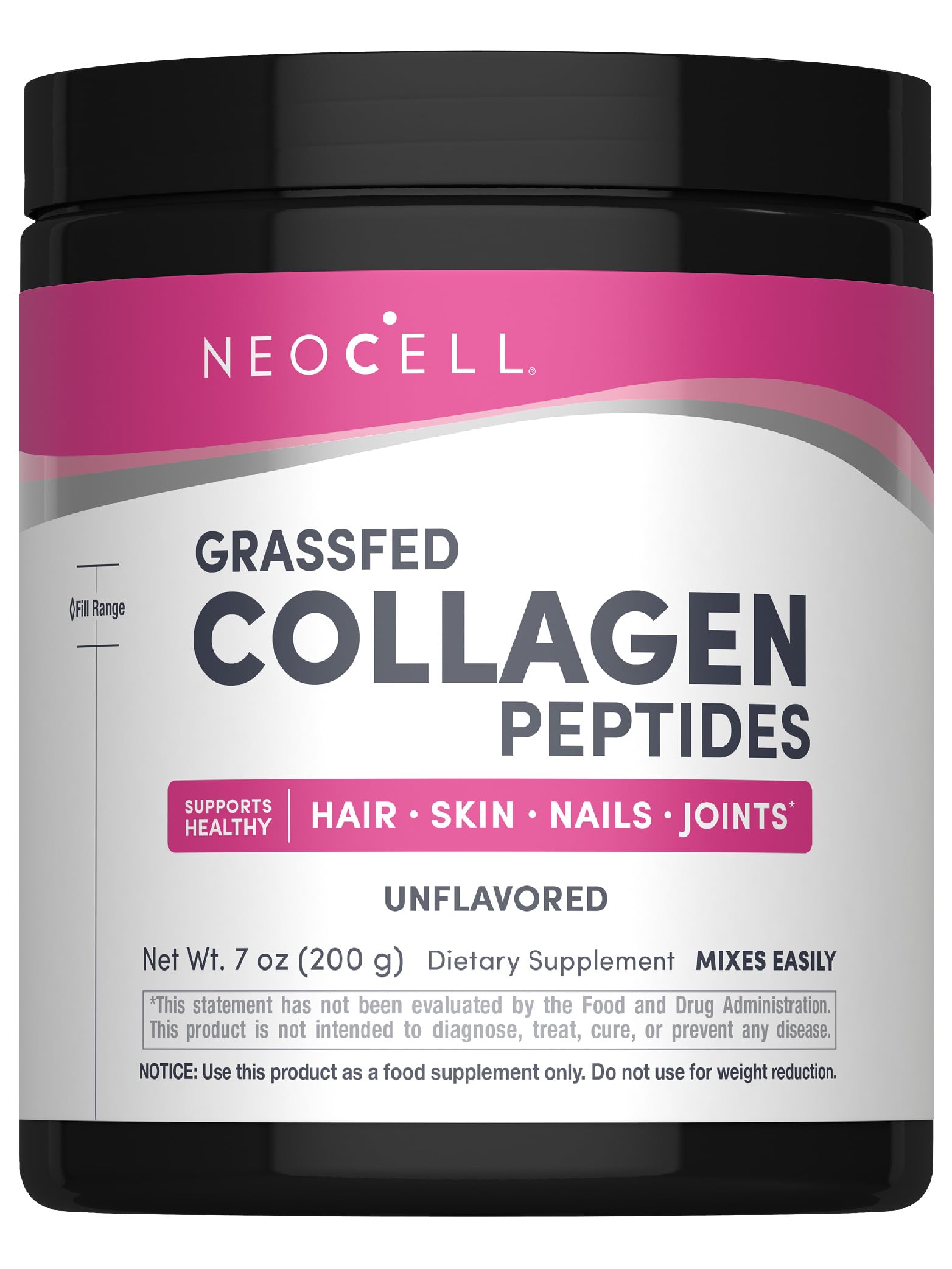 NeoCell Super Collagen Peptides Powder - 7 oz Unflavored