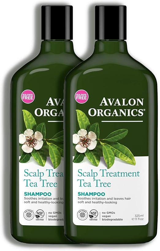 Avalon Organics Tea Tree Treatment Shampoo for Hair & Scalp