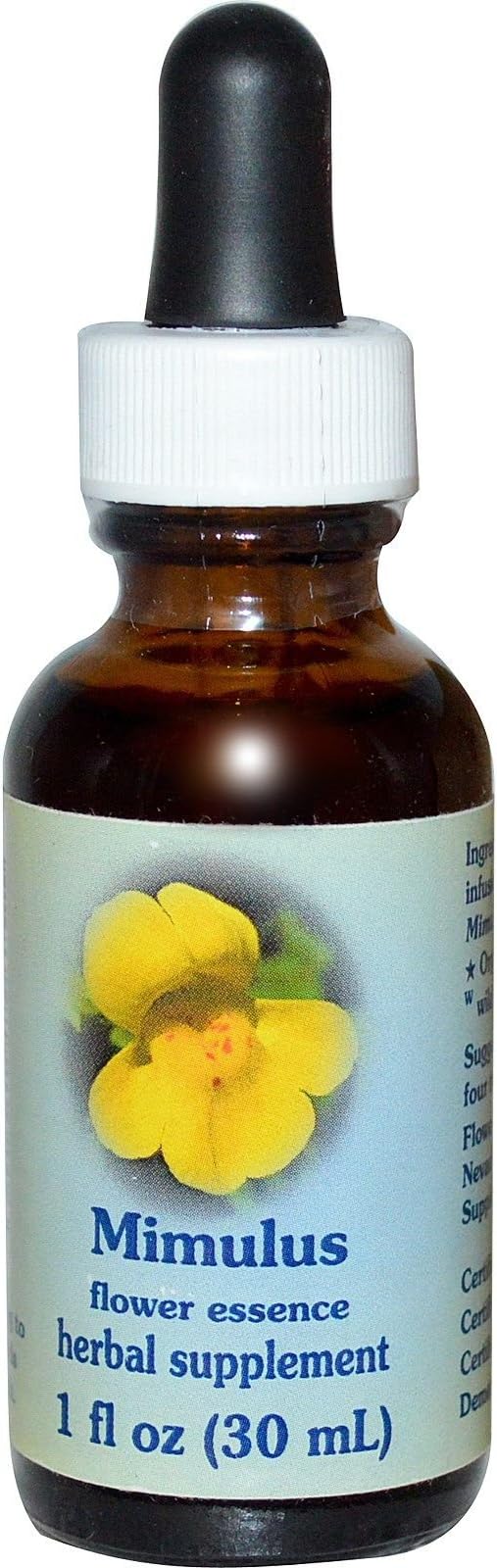 FLOWER ESSENCE SERVICES Mimulus Healing Herbs Dropper - 1 fl oz