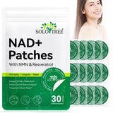 NAD+ Patches with Nicotinamide & Resveratrol - 8 Hour Energy & Anti-Aging Support
