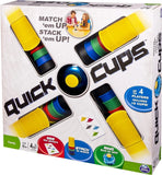Rapid Stack Quick Cups Game - Classic Speed Stacking Cups for Kids (30 Cups, 24 Picture Cards)