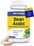 Enzymedica BeanAssist للمساعدة في تخفيف الغازات والانتفاخ مع ألفا جالاكتوسيداز ٣٠ كبسولة