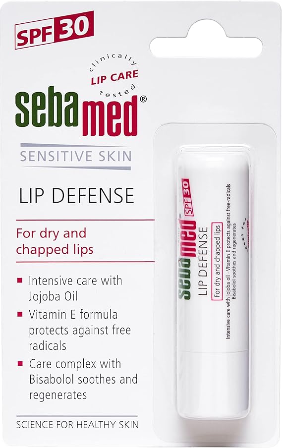 Sebamed Lip Defense SPF 30 - Dry Lip Balm with Vitamin E