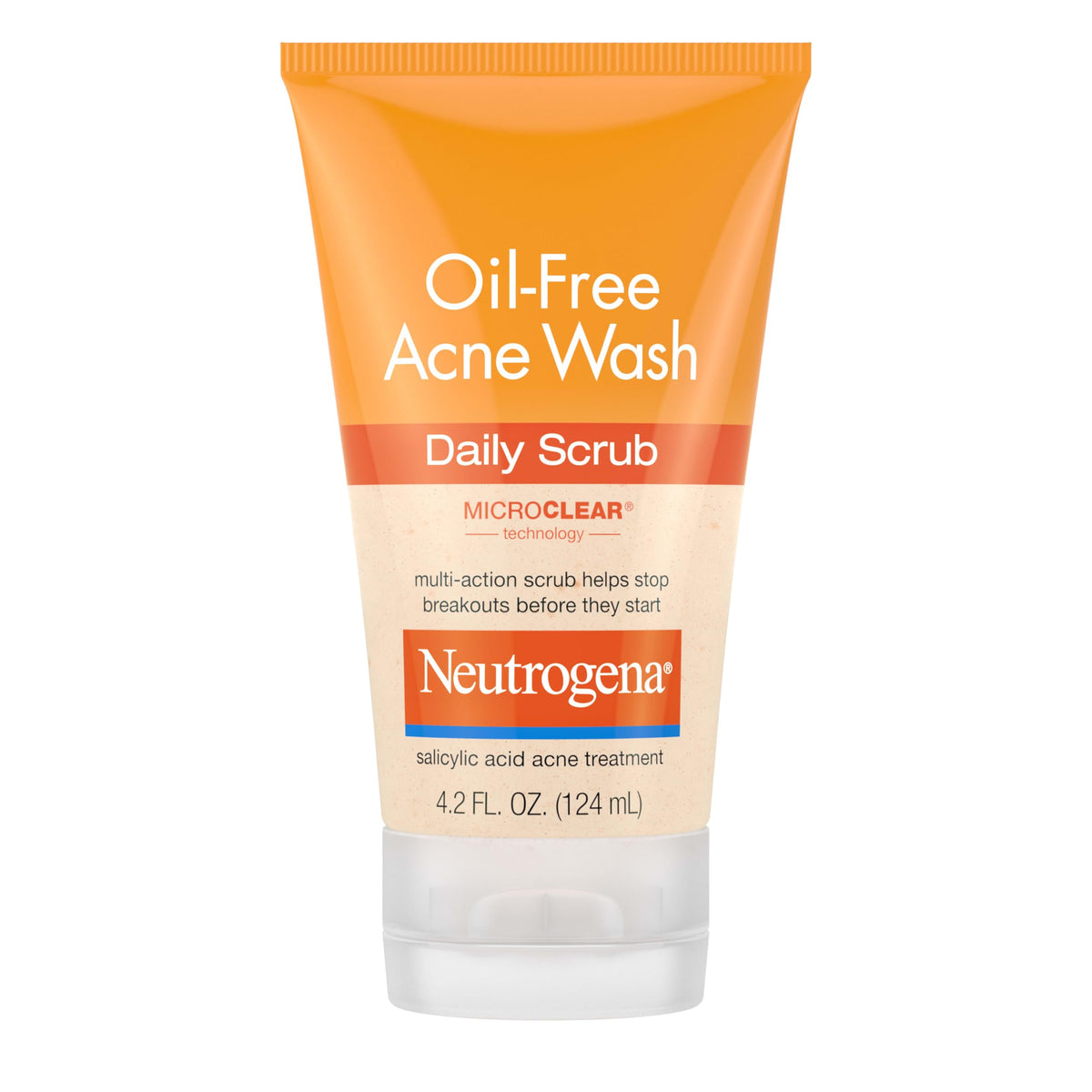 Neutrogena Oil-Free Acne Face Scrub with 2% Salicylic Acid - 4.2 fl. oz