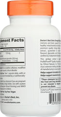 Doctor's Best Extra Strength Ginkgo, Non-GMO, Gluten Free, Vegan, Soy Free, Promotes Mental Function and Memory, 120 mg, 120 Count