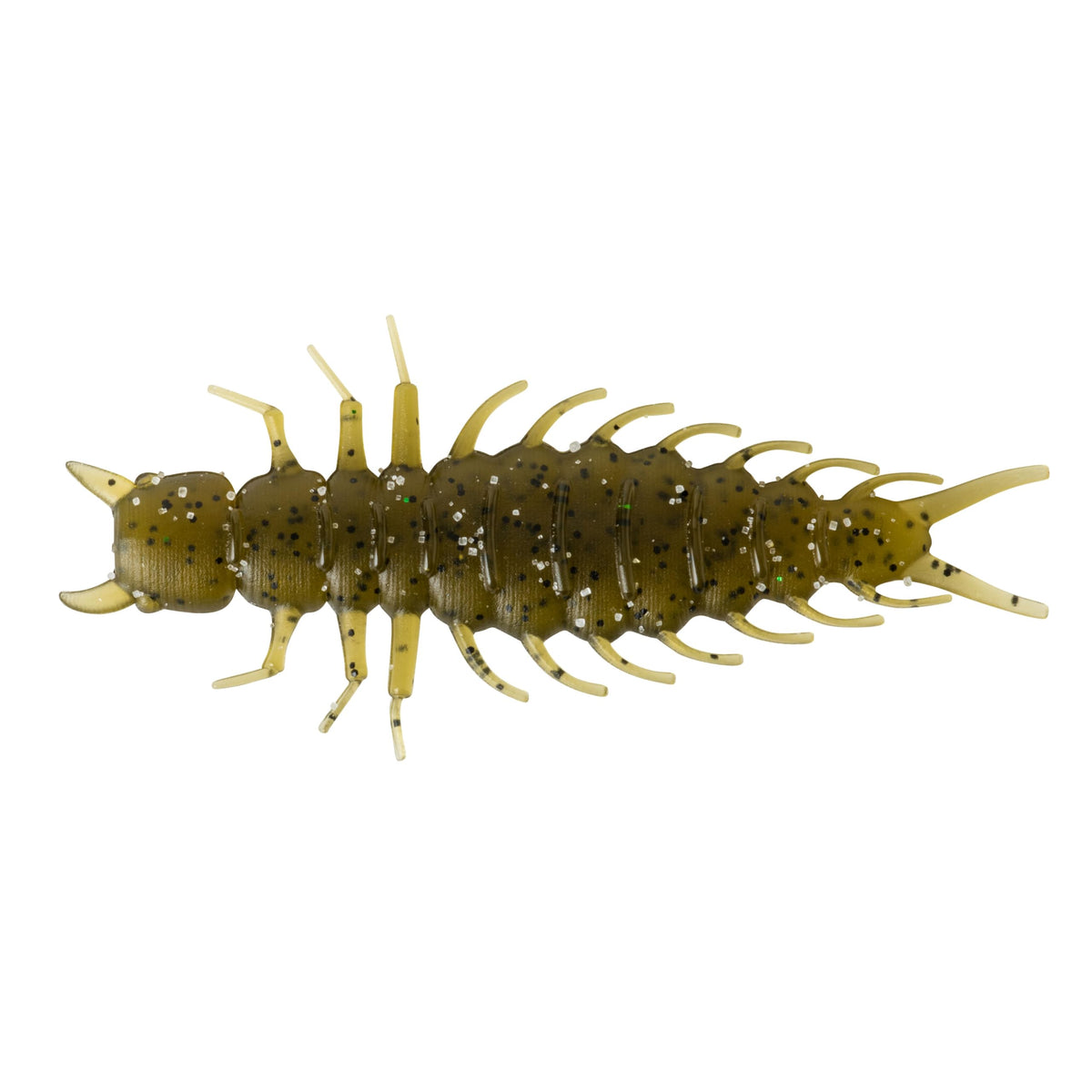 Great Lakes 2.4" Juicy Hellgrammite Soft Plastic Bait – 8 Pack