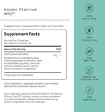 Quality of Life Premium Kinoko Platinum AHCC Herbal Supplement, 750mg of AHCC per Capsule, for Immune Support, Liver Function, Maintains Natural Killer Cell Activity, 1 Pack, 60 Veggie Capsules