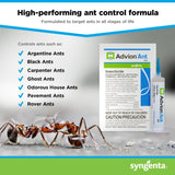 Advion Cockroach Killer Gel Bait (1 Tube + 1 Plunger + 1 Tip) 30 grams