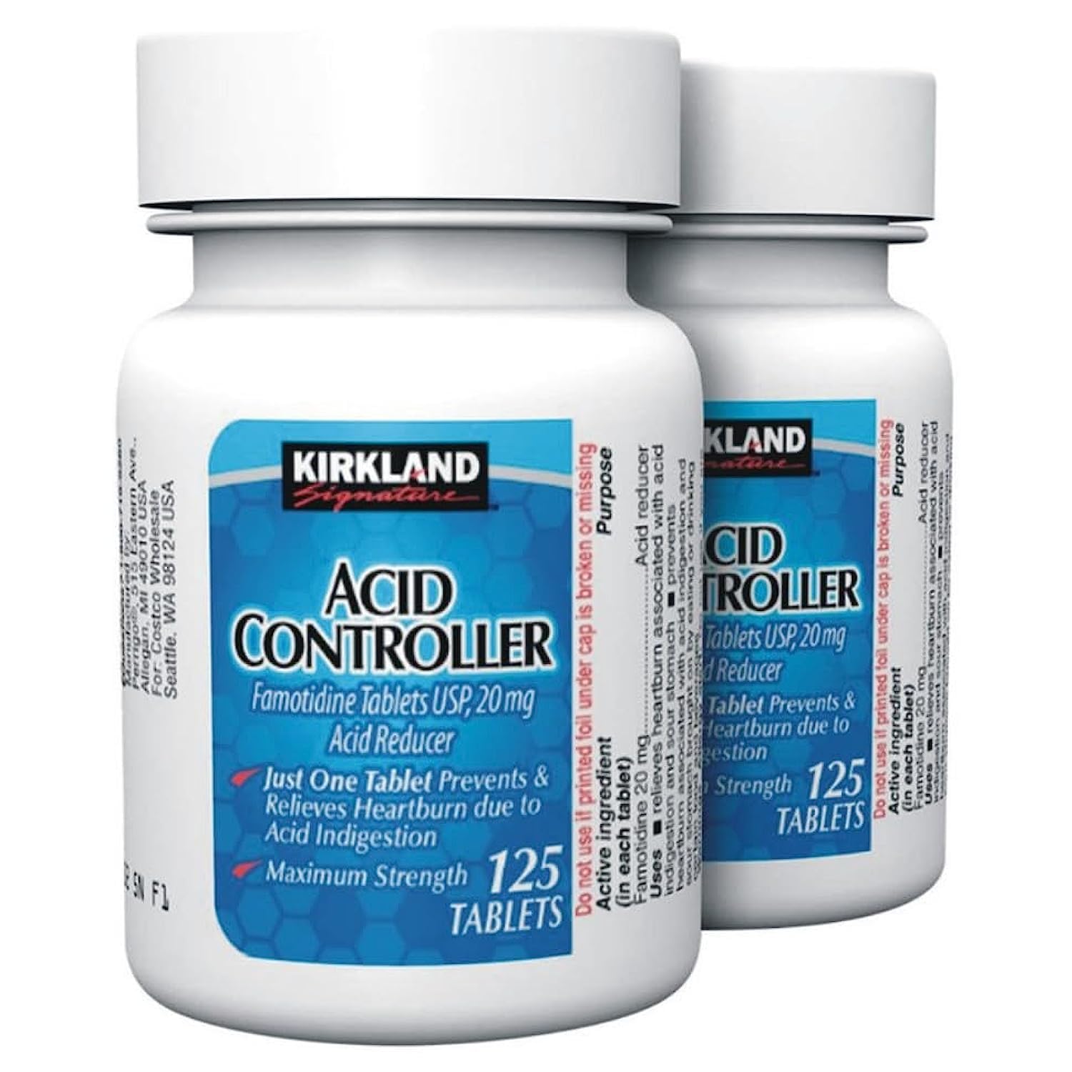 Kirkland Signature Acid Controller - Fast & Effective Heartburn Relief