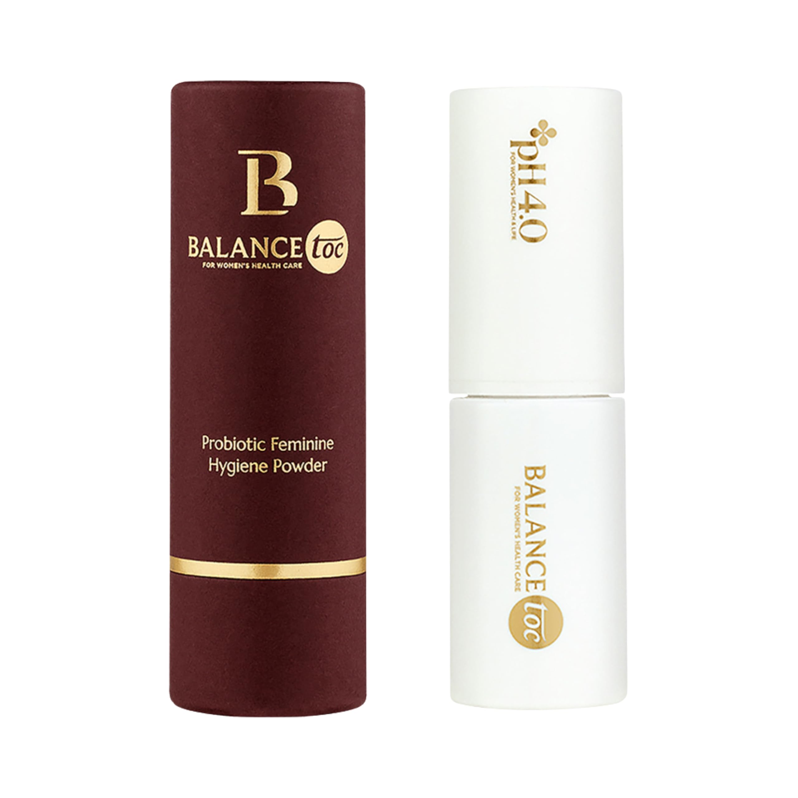 pH4 BalanceToc Feminine Probiotic Powder Spray – Gold Edition – Probiotic Care for Odor Control & pH Balance – 6.5g