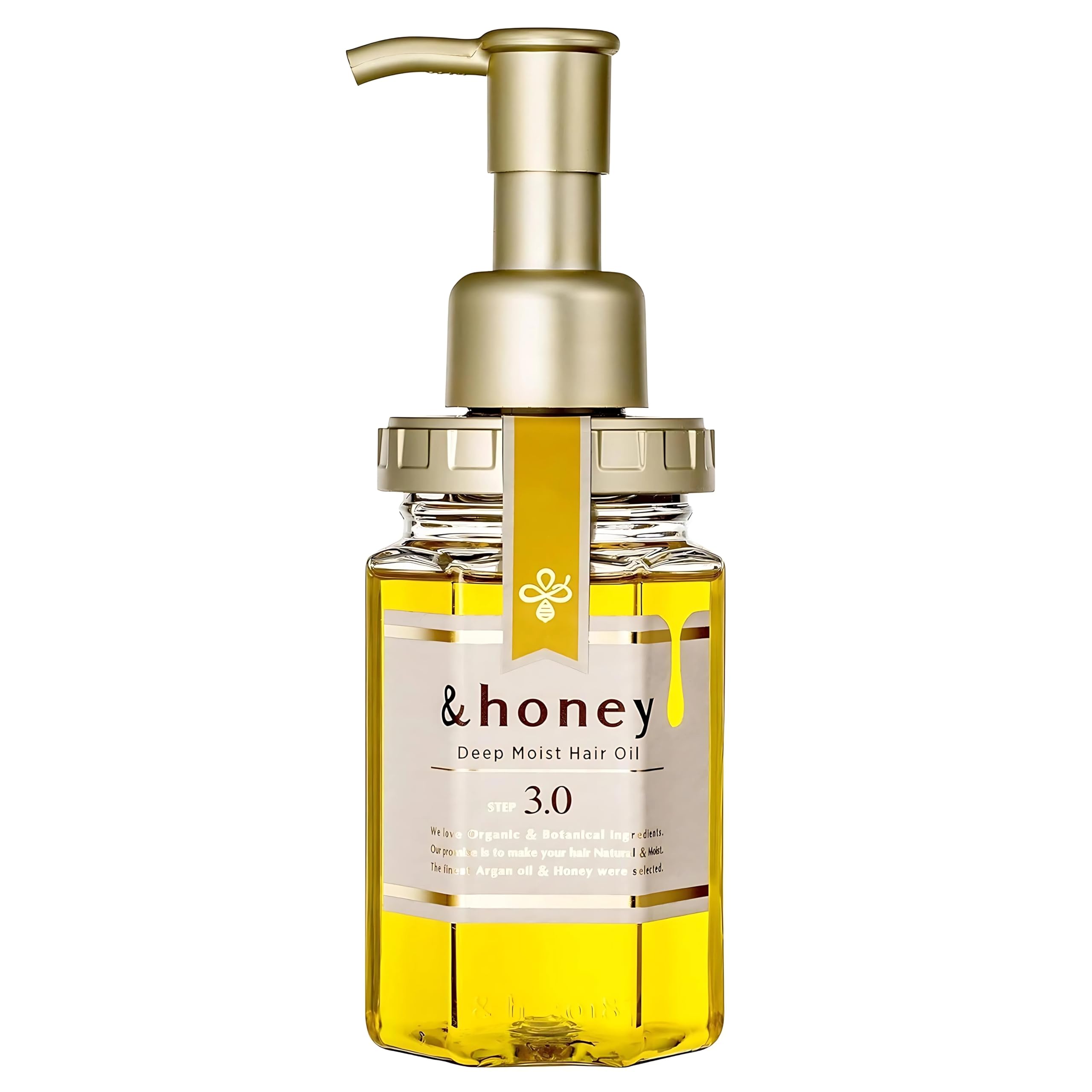 yeeyzz&honey Deep Moist Hair Oil Step3.0 (Moist Shine) - Damask Rose Honey Scent - 100ml