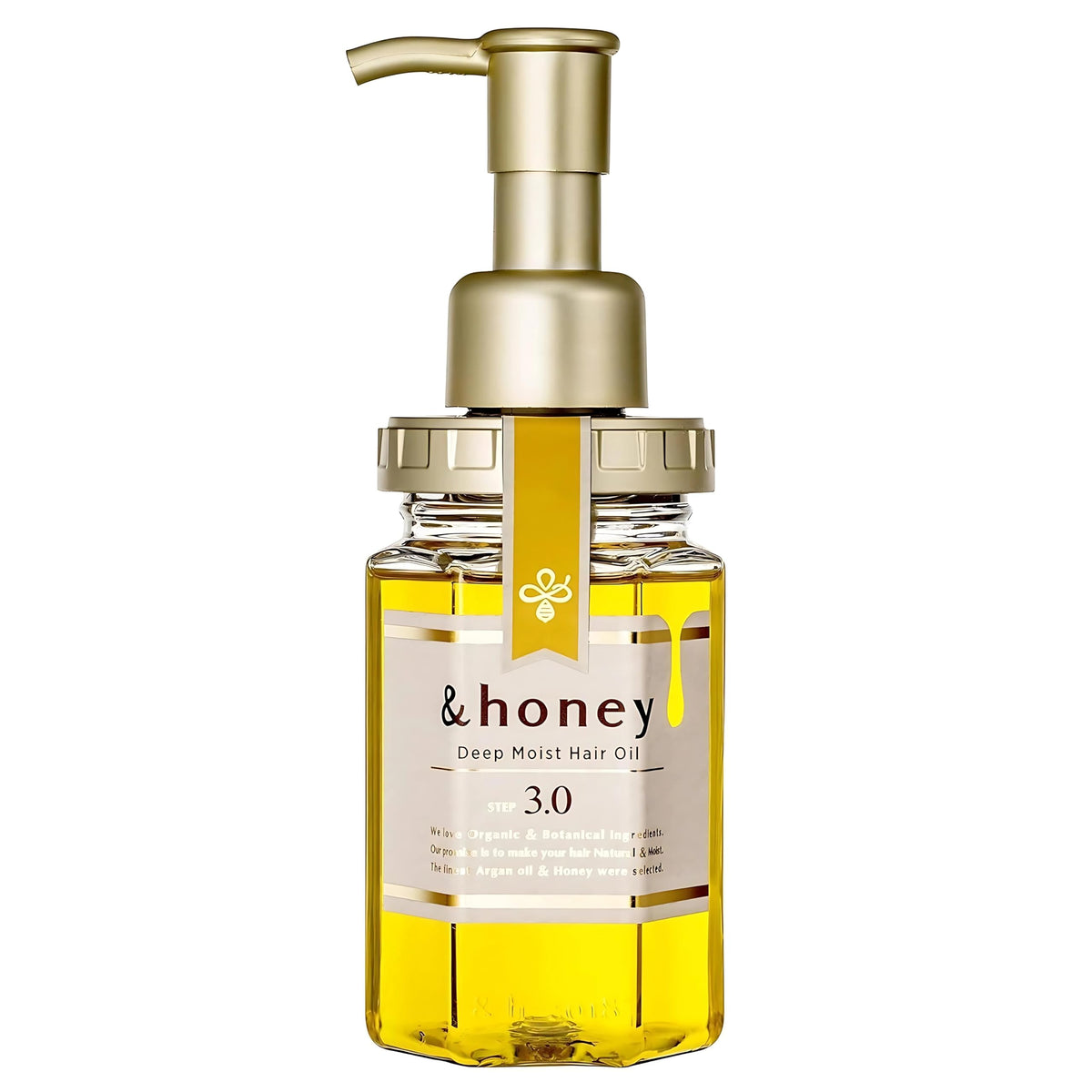 yeeyzz&honey Deep Moist Hair Oil Step3.0 (Moist Shine) - Damask Rose Honey Scent - 100ml