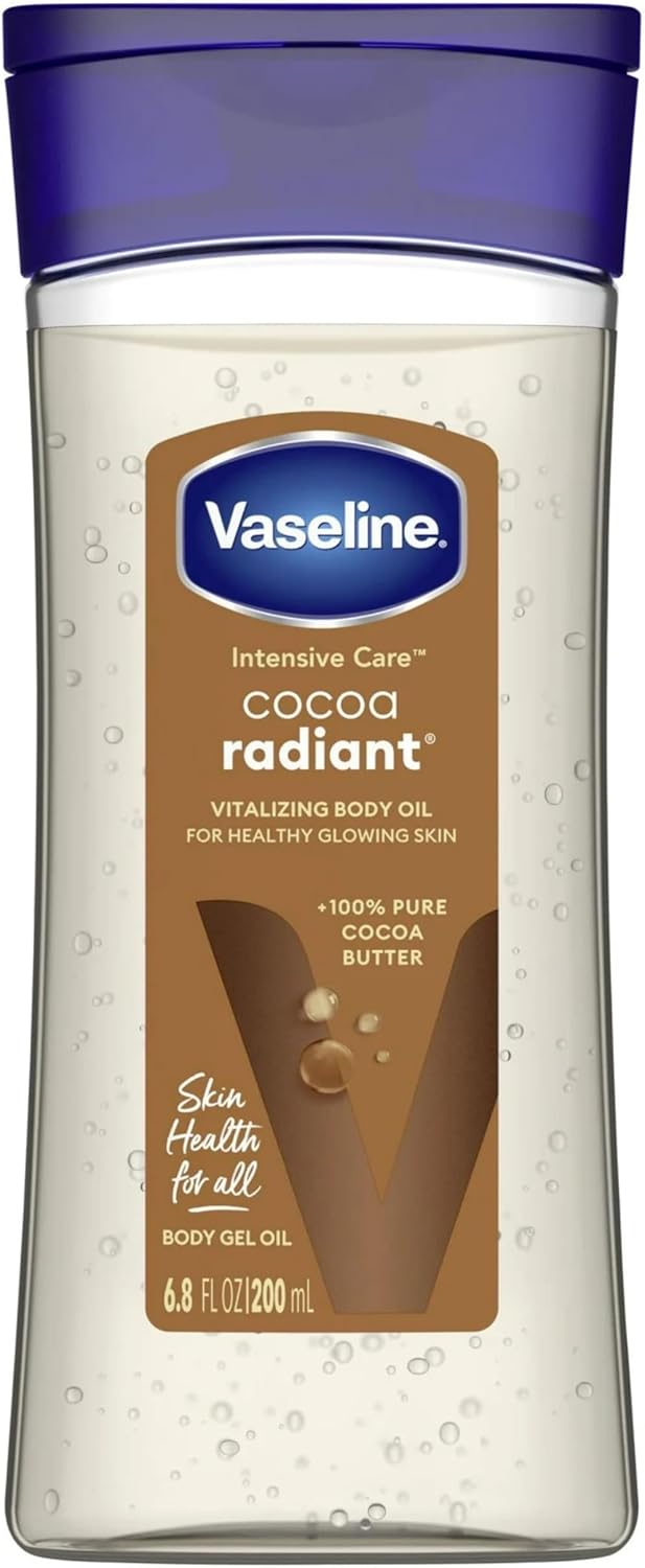 Vaseline Intensive Care Cocoa Radiant Body Gel Oil - 6.8 oz