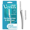 <h3>أداة Gillette Venus لإزالة الشعر بالتقشير - ٢ شفرات بديلة، موسى الوجه للنساء</h3>