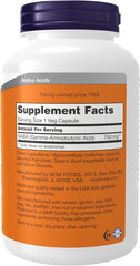 NOW Foods Supplements, GABA (Gamma-Aminobutyric Acid) 750mg, Neurotransmitter Support*, 200 Veg Capsules