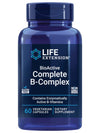 Life Extension BioActive Complete B-Complex - 60 Vegetable Capsules for Energy & Metabolism