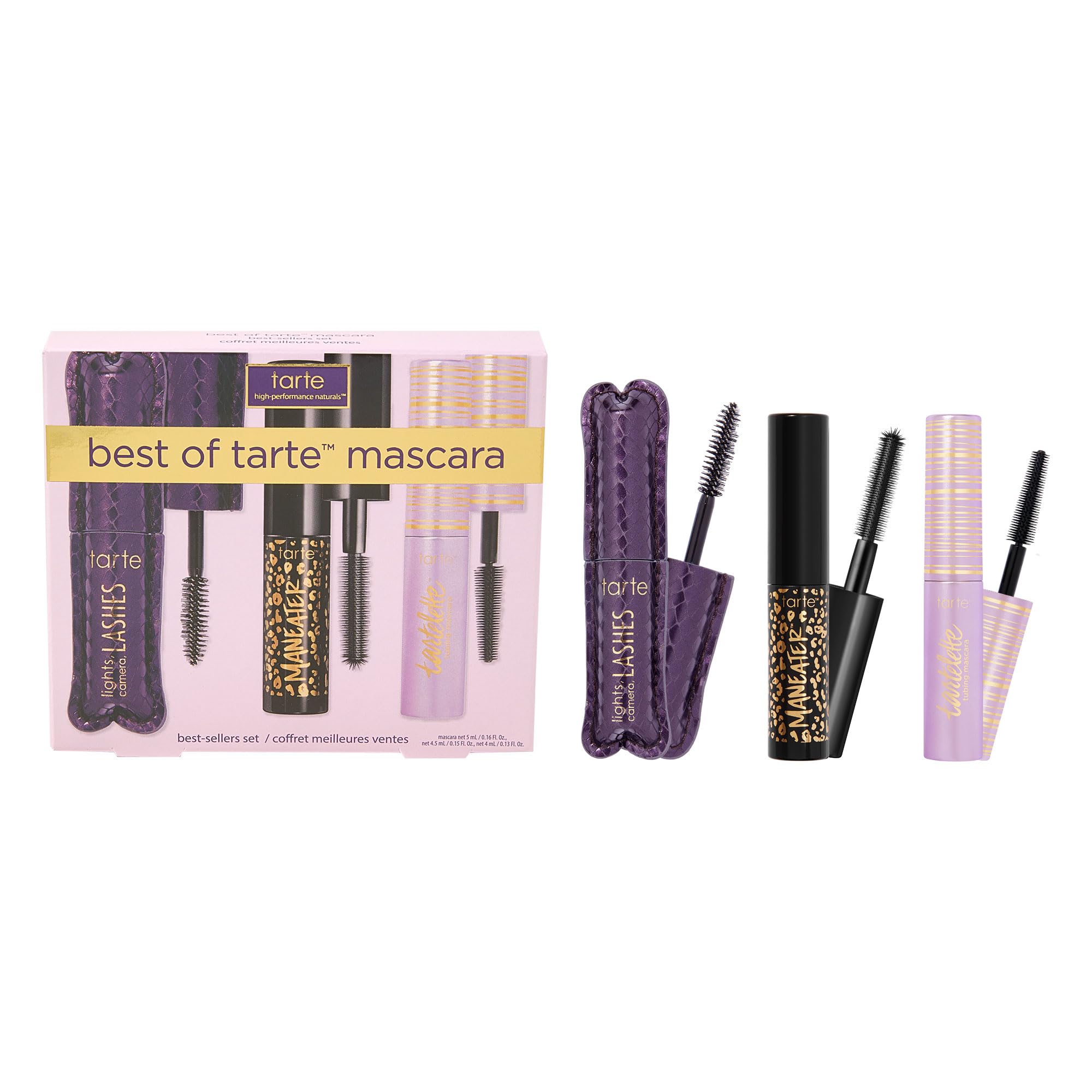 Tarte Best of Tarte Mascara Trio Set - Black - Travel Size