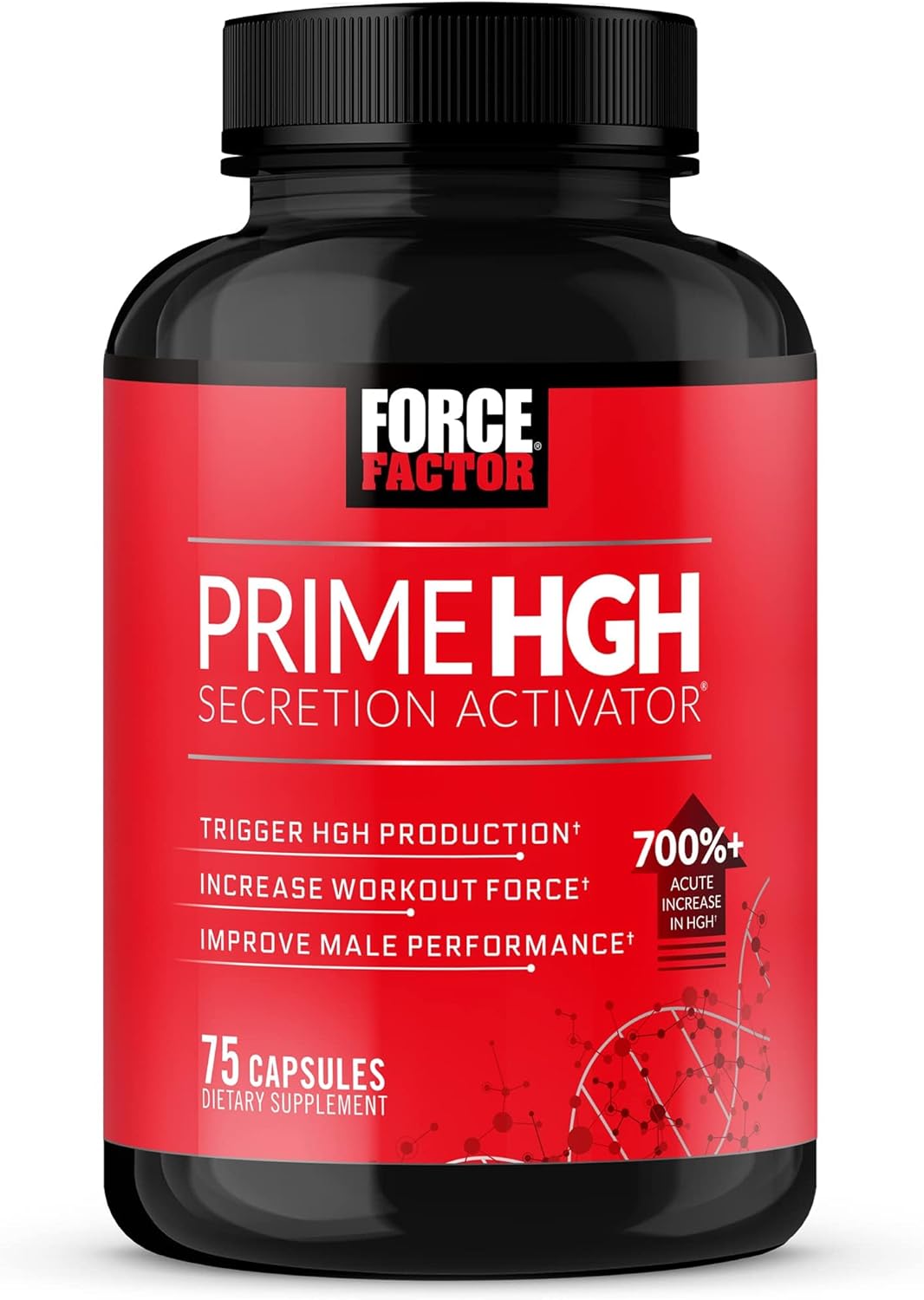 Force Factor Prime HGH Secretion Activator, 75 Capsules - Muscle & Energy