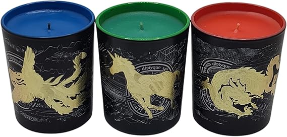 Diptyque Limited Edition 3-Candle Set: Exquisite Home Fragrance