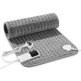 SKY-TOUCH Electric Heating Pad - Back, Neck, Shoulder & Belly Relief (9 Temp Levels, Machine Washable)