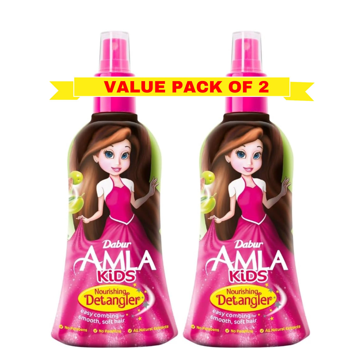 Dabur Amla Kids Nourishing Detangler (2x200ml Value Pack)
