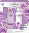 Enchanteur Alluring Perfume Gift Set: EDT 100ml & Deodorant 75ml for Women