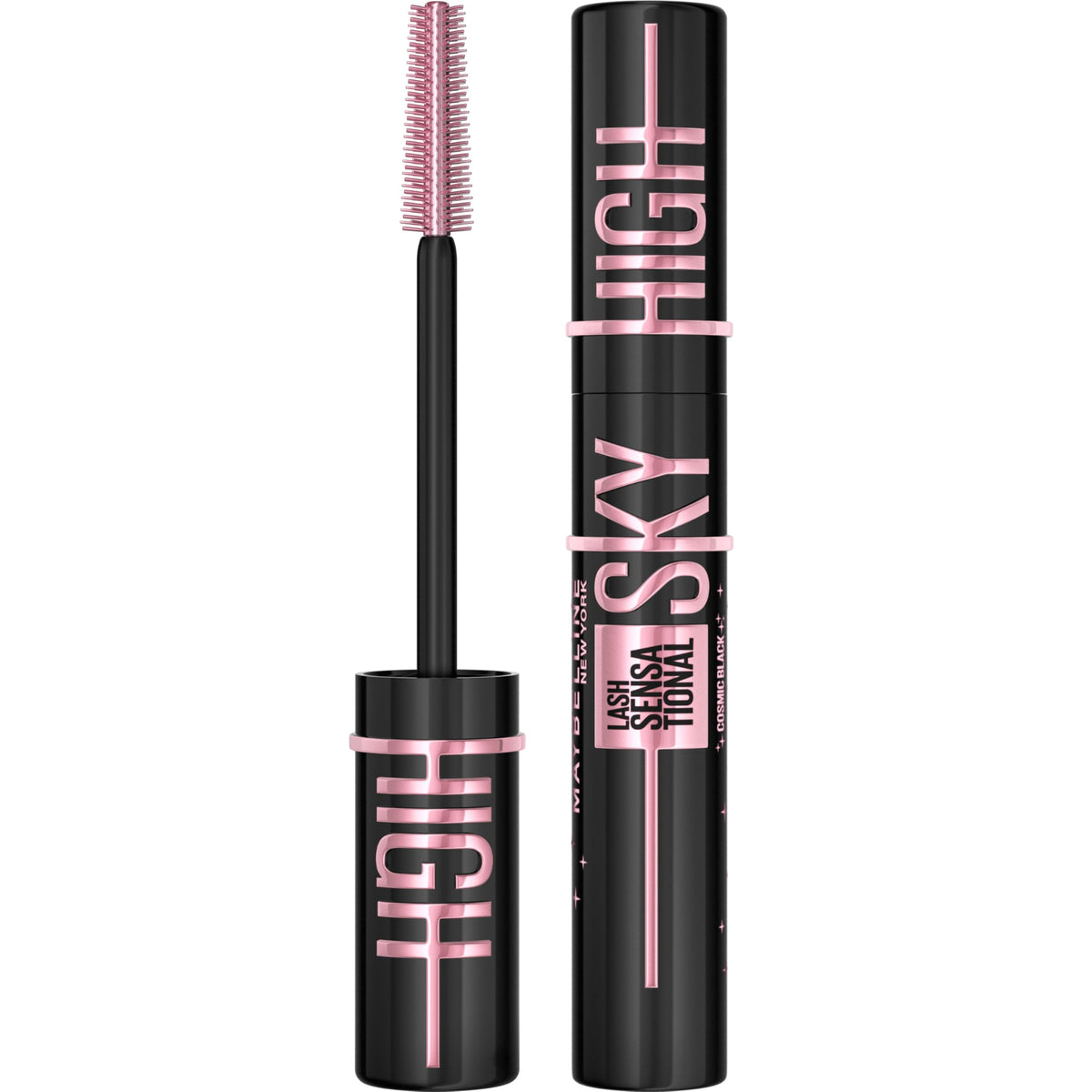Maybelline Lash Sensational Sky High Mascara - Volumizing & Lengthening | Cosmic Black