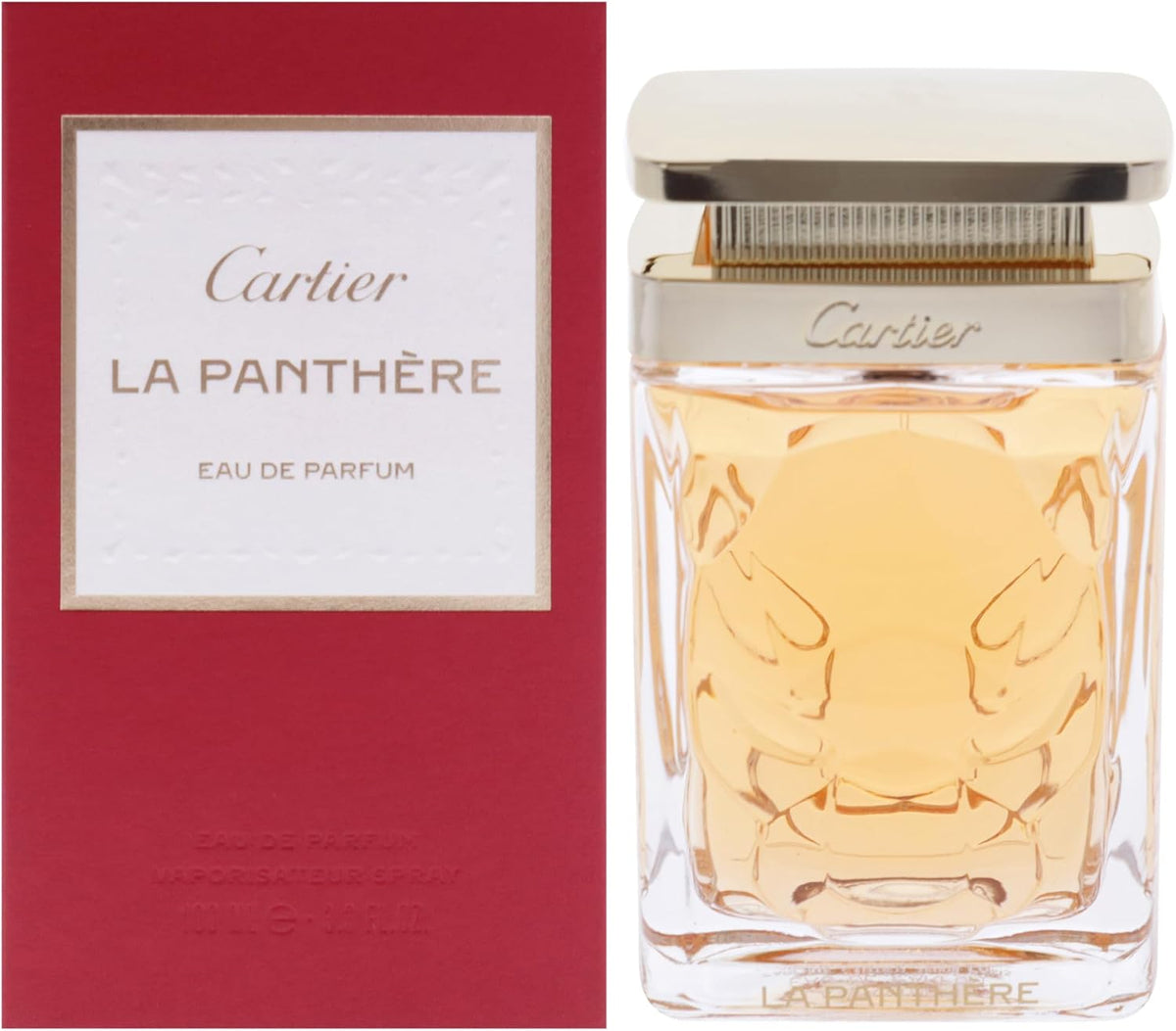 Cartier La Panthère Eau de Parfum Spray for Women - 3.4 oz
