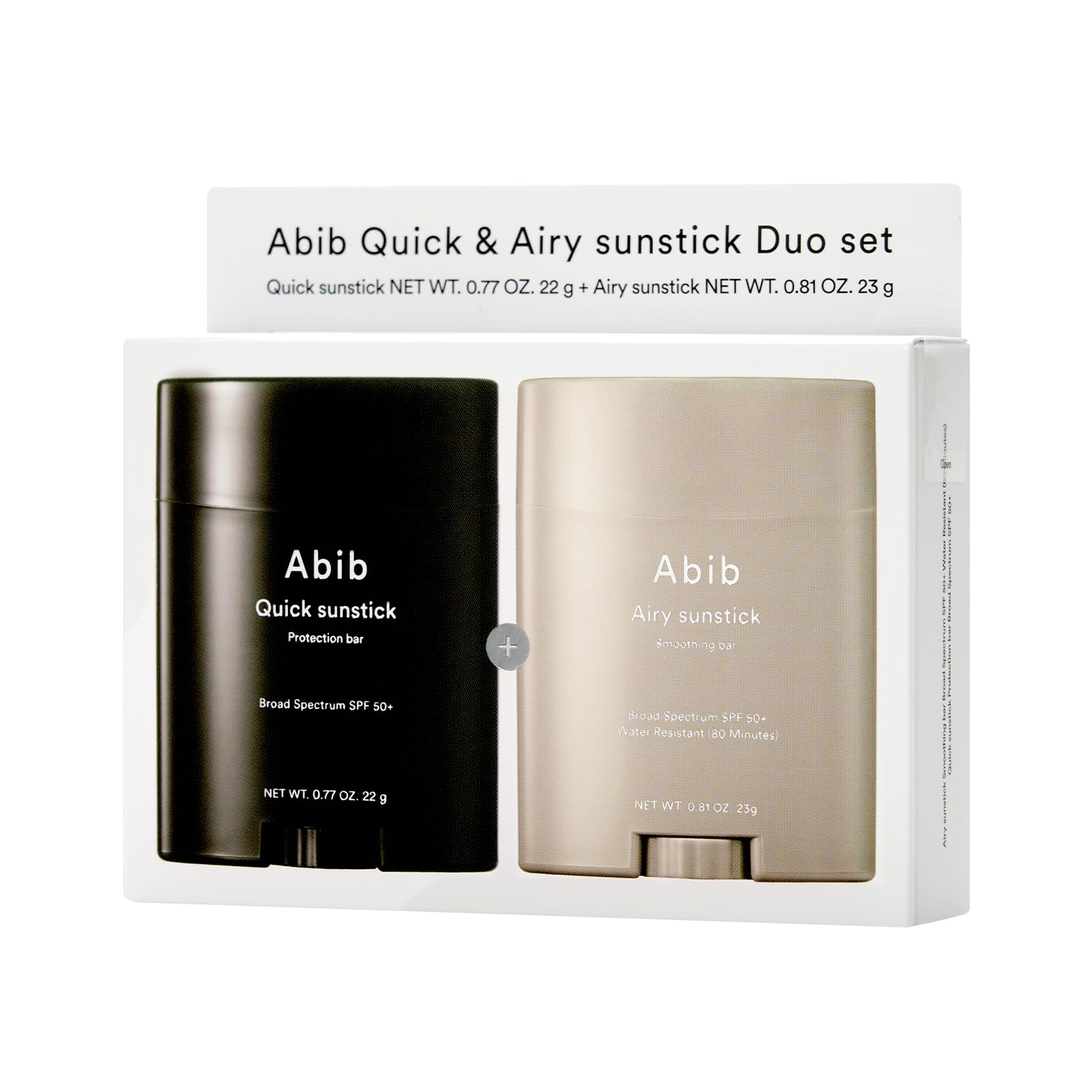  ważne Airy & Quick Sunstick DUO Broad Spectrum SPF50+ Korean Sunscreen Stick with Sun ещё Alternating Effect and Lawn Masks