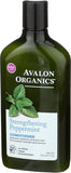 Avalon Organics Strengthening Peppermint Conditioner - 11 oz