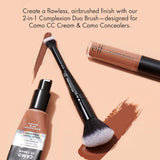 e.l.f. Complexion Duo Brush: Flawless Foundation & Concealer Application