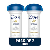 Dove Women's Antiperspirant Deodorant Cream (2 Pack) - 24H Protection, Alcohol-Free
