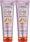 L'Oreal Paris EverPure Sulfate Free Frizz Defy Shampoo - 8.5 Ounce (Pack of 2)