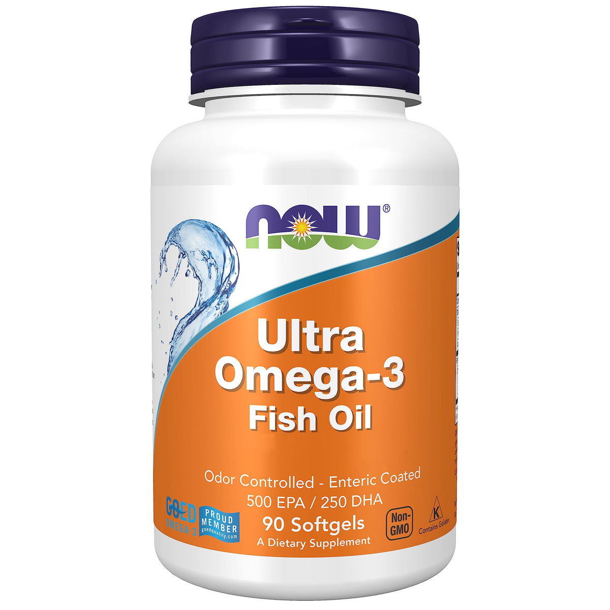 NOW Foods Ultra Omega-3 (EPA & DHA) - 90 Capsules, Gluten-Free