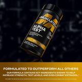 Testosterone Booster for Men | MuscleTech AlphaTest | Tribulus Terrestris & Boron Supplement | Max-Strength ATP & Test Booster | Daily Workout...